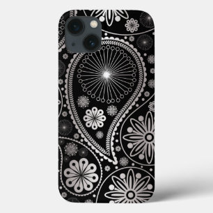 Coques Pour iPhone Silver paisley