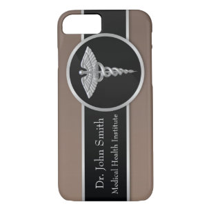 Etui iPhone Case-Mate Silver Professional Médicale Caduceus