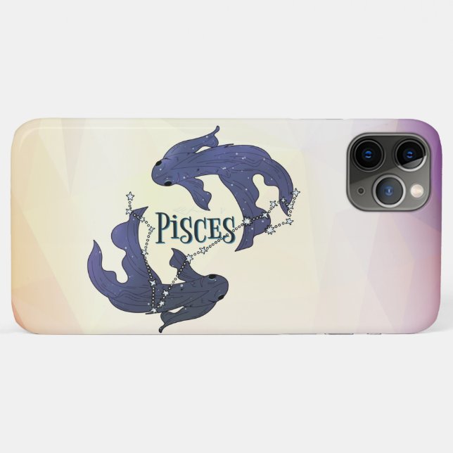 Coques Case-Mate iPhone SIM A Pisces Zodiac.SIGNE Zodiaque À La Mode Pisce (Dos (Horizontal))