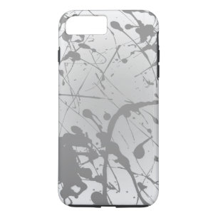 Coques Pour iPhone Simple blanc gris Ombre Plain Personnalisé