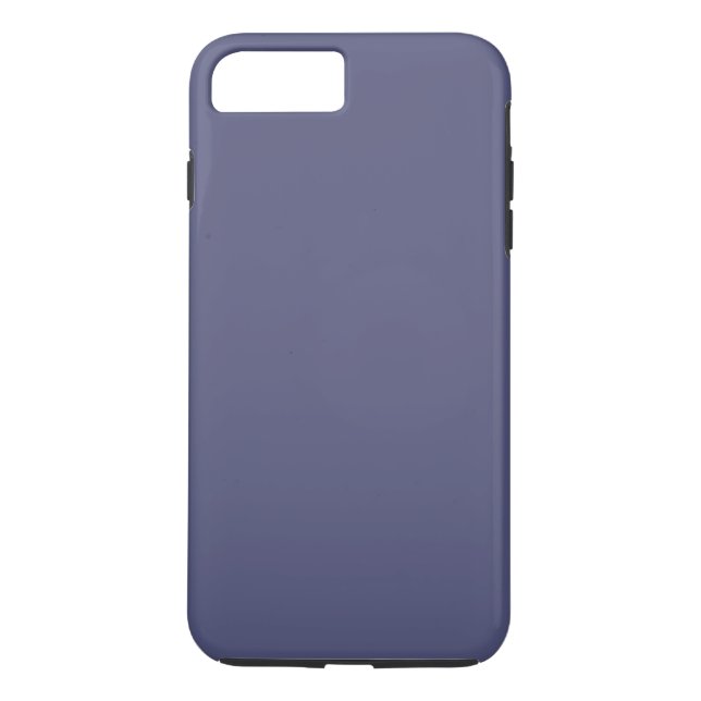 Coques Case-Mate iPhone Simple Blue Ombre Uni Personnalisé (Dos)