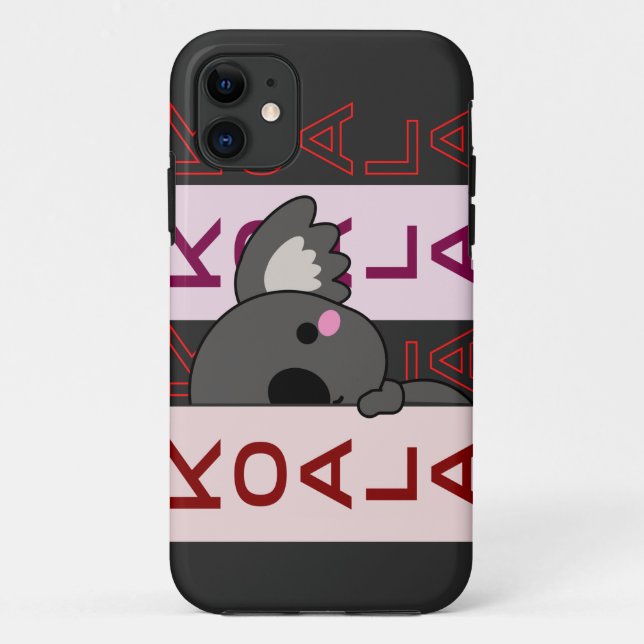 Coques Case-Mate iPhone Simple Cute Style tendance Koala Australie (Dos)