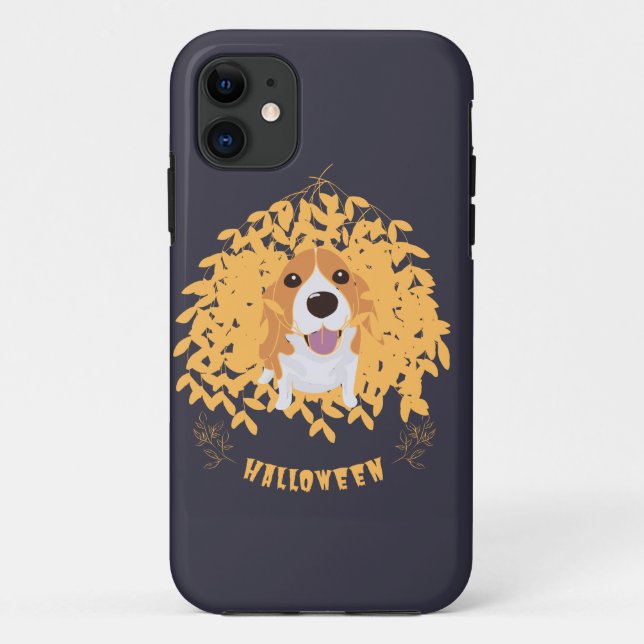 Coques Case-Mate iPhone Simple Elegant Mignonne mon chien et halloween (Dos)