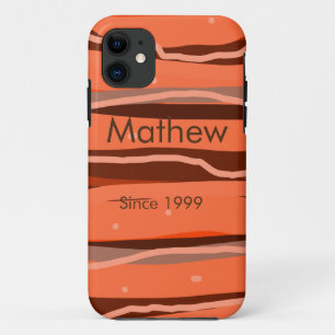 Case-Mate iPhone Case simple lettre initiale monogramme ajouter nom art