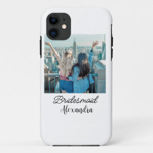 Case-Mate iPhone Case simple minimal ajoutez votre nom photo demoiselle
