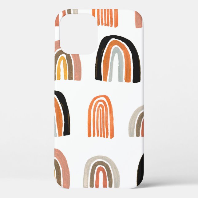 Coques Case-Mate iPhone Simple minimalisme motif transparent avec gouache  (Verso)