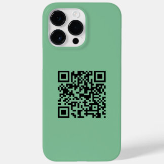 Coque Case-Mate iPhone Simple minimaliste moderne de code QR promotionnel