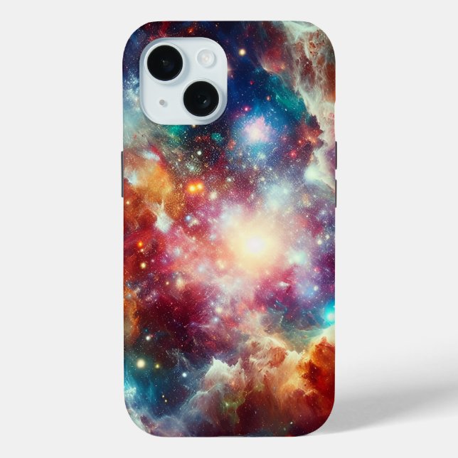 Coques Case-Mate iPhone Simple moderne : Galaxy Space Rock Cool (Verso)