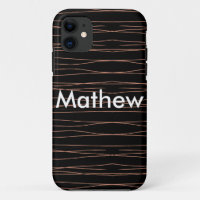 Simple monogramme ajouter votre nom lettre man min