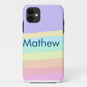 Case-Mate iPhone Case simple monogramme de lettre initiale ajoutez votre