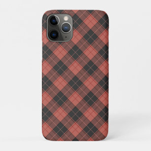 Case-Mate iPhone Case Simple motif tartan en rouge
