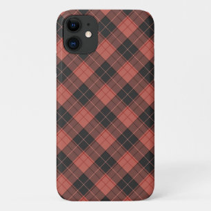 Case-Mate iPhone Case Simple motif tartan en rouge