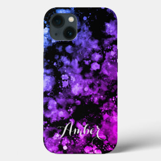 Case-Mate iPhone Case Simple Rose Noir Éclaboussure Aquarelle Personnali