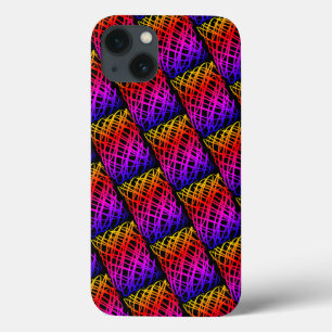 Case-Mate iPhone Case Simple Scribble Half Drop Arrière - plan noir