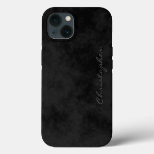 Case-Mate iPhone Case Simple Signature Tachetée Noir