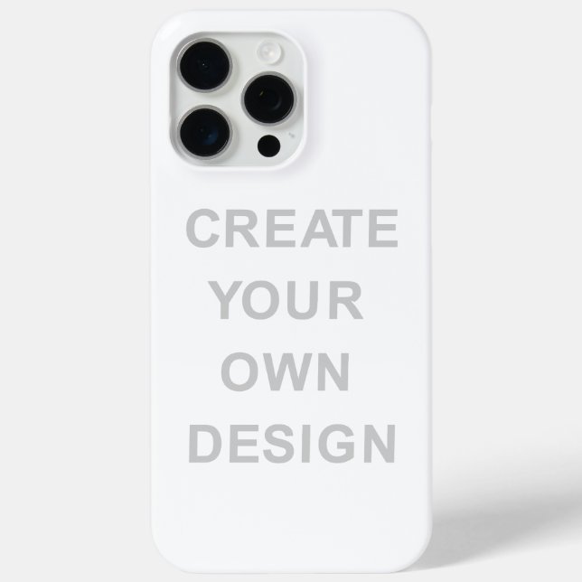 Coques Case-Mate iPhone Simply - Create Your Own  (Verso)