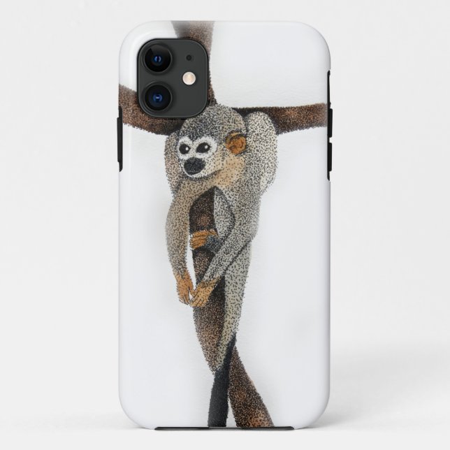 Coques Case-Mate iPhone singe araignée dessin au stylo (Dos)