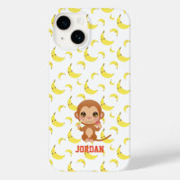 Singe bébé banane Joyeux Anniversaire