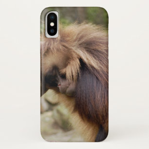 Coque iPhone X Singe loueur