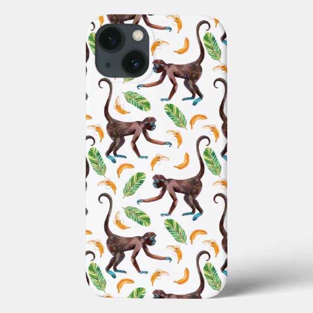 Coques Case-Mate iPhone Singes sucrés Jonglant des bananes (Verso)