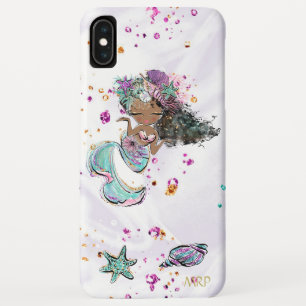 Case-Mate iPhone Case *~* Sirène de Parties scintillant rose or turquois
