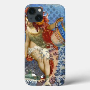 Etui iPhone Case-Mate Sirène du Verseau Art Gothique Bleu
