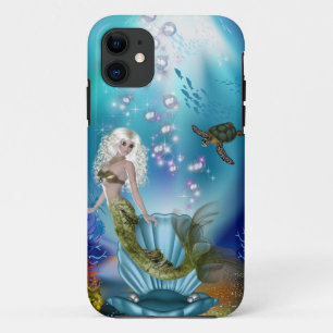 Case-Mate iPhone Case Sirène et tortue de mer