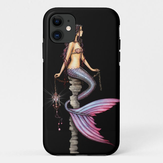 Coques Case-Mate iPhone Sirène gothique d'art fantastique (Dos)