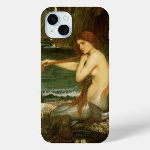 Coque iPhone 15 Mini Sirène par John William Waterhouse