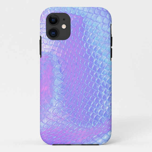 Coques Case-Mate iPhone Sirène rose pastel, aqua et lilas (Dos)