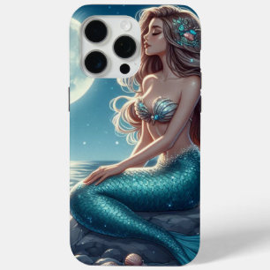Coque Case-Mate iPhone Sirène sur la plage la nuit