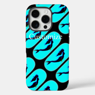 Coque iPhone 16 Pro sirènes noires se levant