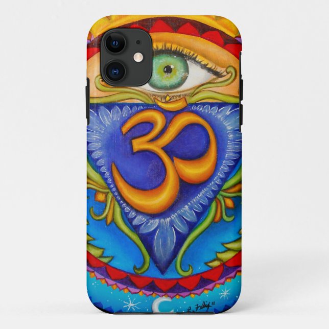Coques Case-Mate iPhone Sixième chakra, troisième oeil (Dos)