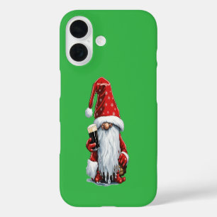 Coque Pour iPhone 16 Skaal de bière brune pour la saison enneigée