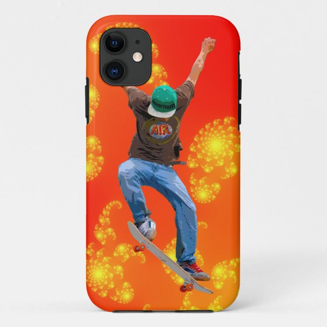 Coques Case-Mate iPhone Skateboard Action Sports Art (Dos)