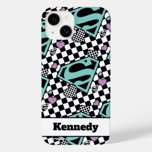 Coque Case-Mate iPhone Skater Girl Supergirl Coeurs S-Shield