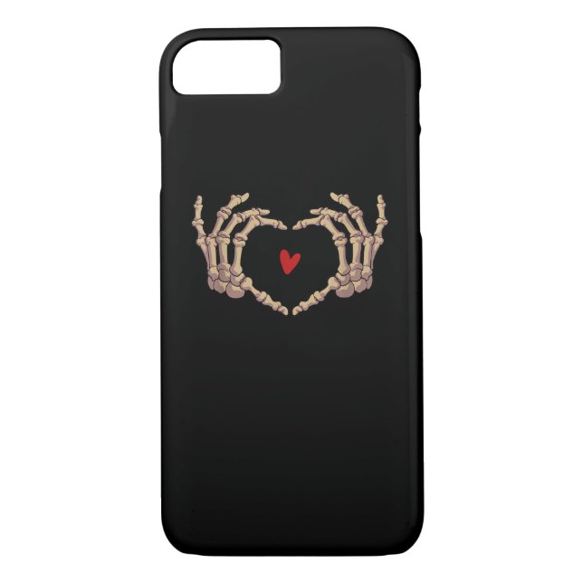 Coques Case-Mate iPhone Skeleton Mains Femmes Skeleton Mains Halloween (Dos)