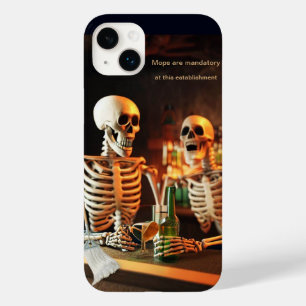 Coque Case-Mate iPhone Skeletons dans un bar