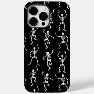 Coque Case-Mate iPhone Skeletons d'Halloween noirs