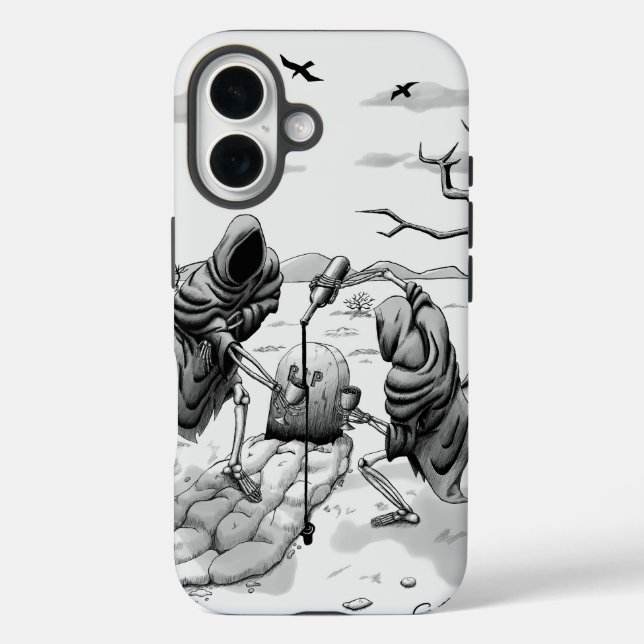 Coques Case-Mate iPhone Skeletons in the desert (Verso)