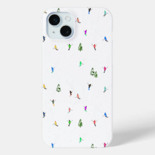 Coque Case-Mate iPhone Ski alpin d'hiver Ski Ski Ski Motif