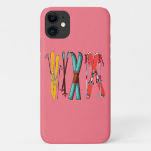 Case-Mate iPhone Case Ski amusant Ski coloré Ski skieur