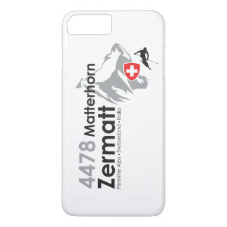 Coque iPhone 7 Plus Ski de Matterhorn-Zermatt