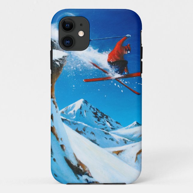 Coques Case-Mate iPhone Ski extrême (Dos)