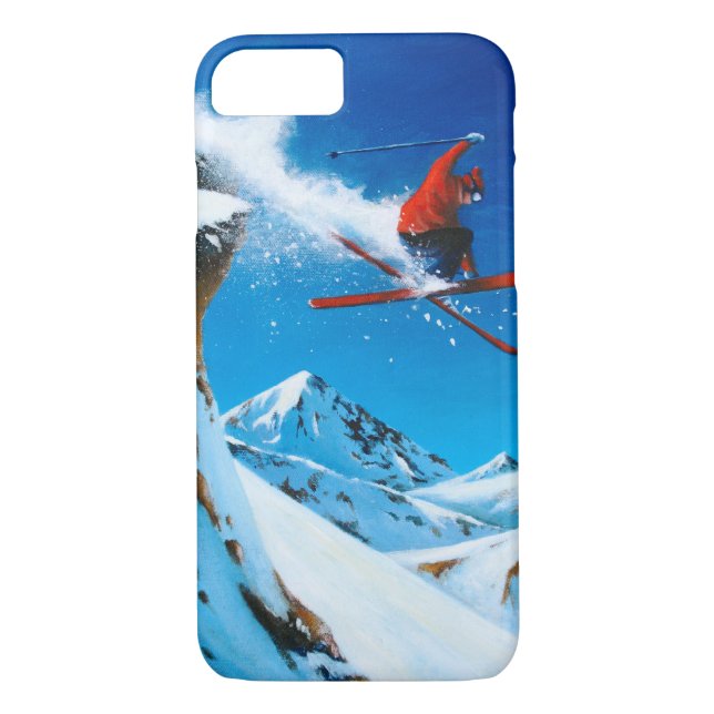 Coques Case-Mate iPhone Ski extrême (Dos)