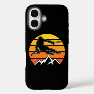 Coque Pour iPhone 16 Ski rétroactif