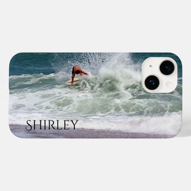 Coques Case-Mate iPhone Skimboard par Shirley Taylor (Verso (horizontal))