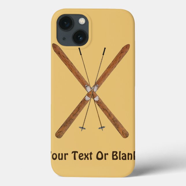 Coques Case-Mate iPhone Skis De Fond Et Polonais (Verso)