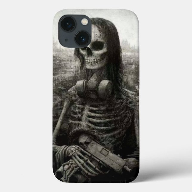 Coques Case-Mate iPhone skull haloween (Verso)