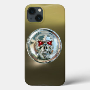 Coques Pour iPhone SKULL RIDERS GEM gris noir